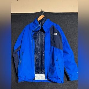 North Face Hyvent Puffer 2 in 1 Jacket